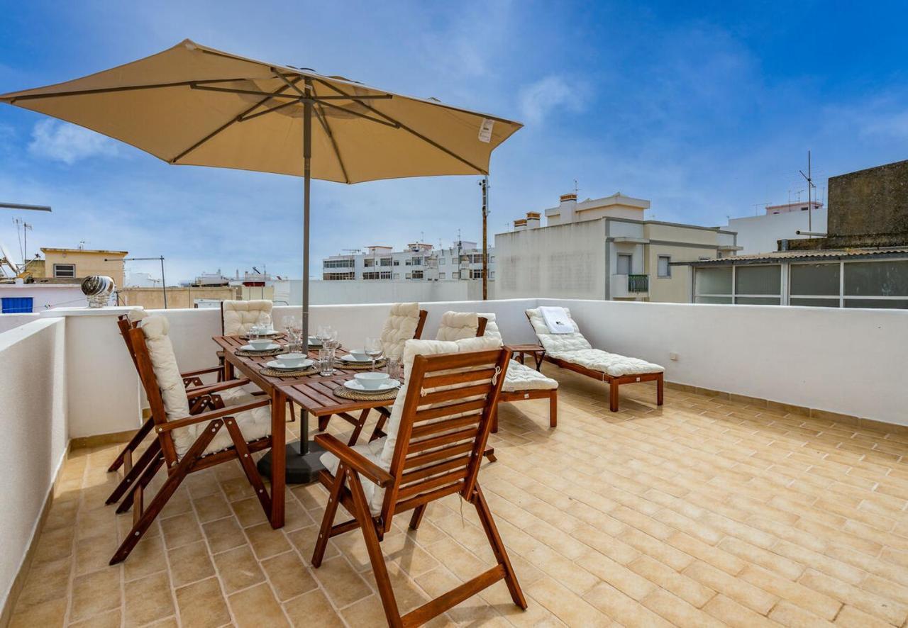 Tia Anica House I - Apartment With Terrace In Central Fuseta Beach Village Buitenkant foto