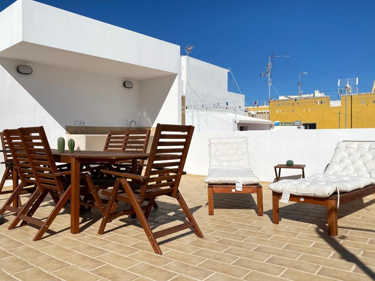 Tia Anica House I - Apartment With Terrace In Central Fuseta Beach Village Buitenkant foto