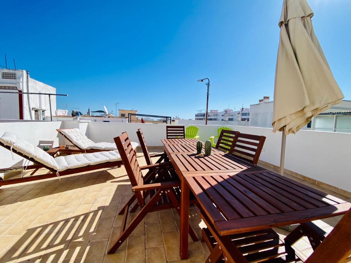 Tia Anica House I - Apartment With Terrace In Central Fuseta Beach Village Buitenkant foto