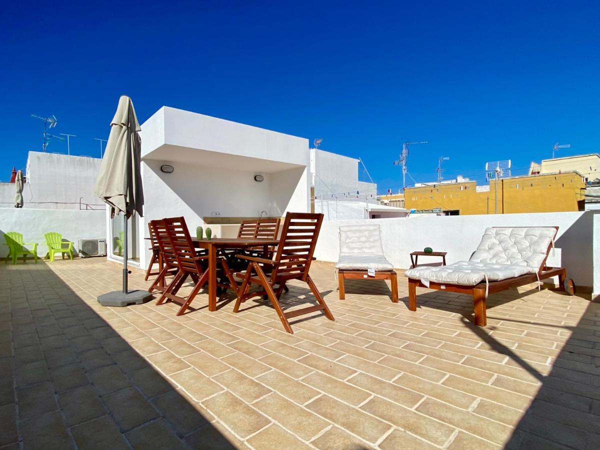 Tia Anica House I - Apartment With Terrace In Central Fuseta Beach Village Buitenkant foto