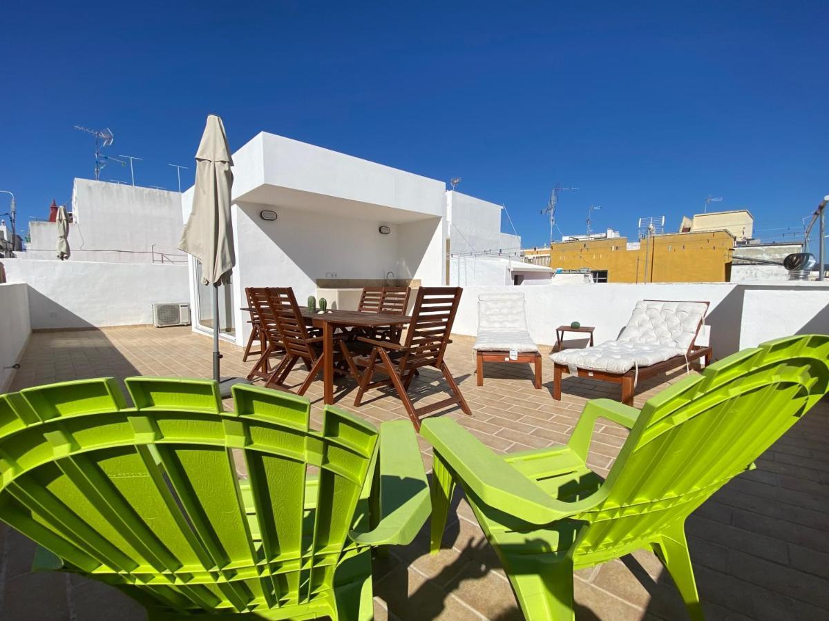 Tia Anica House I - Apartment With Terrace In Central Fuseta Beach Village Buitenkant foto